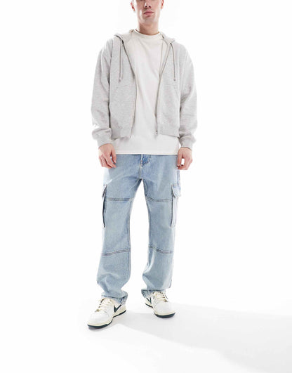 Baggy Carpenter Jean With Pocket Detail