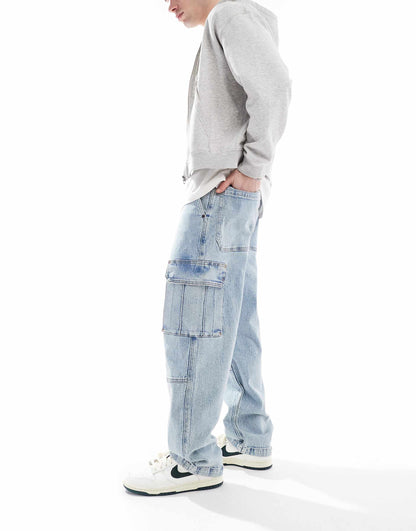 Baggy Carpenter Jean With Pocket Detail