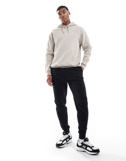 Contrast Sleeve Panel Hoodie