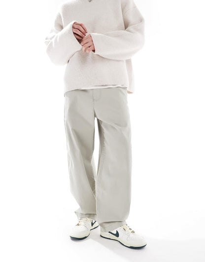 Super Baggy Zip Detail Cargo Trouser