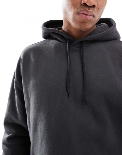 Logo Detail Oversized Hoodie