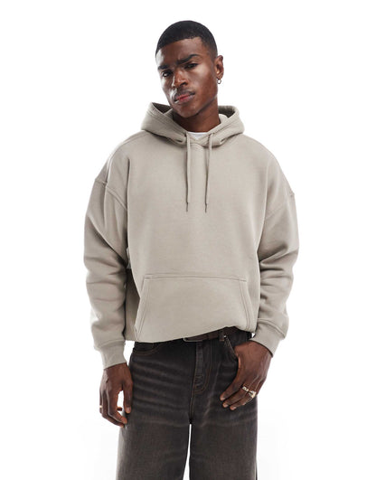 Logo Detail Oversized Hoodie