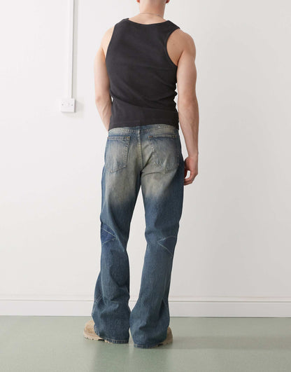 Boo Bootleg Rigid Bootcut Jeans