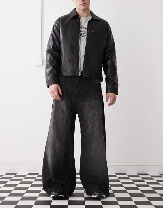 Rad Super Wide Leg Skater Jeans