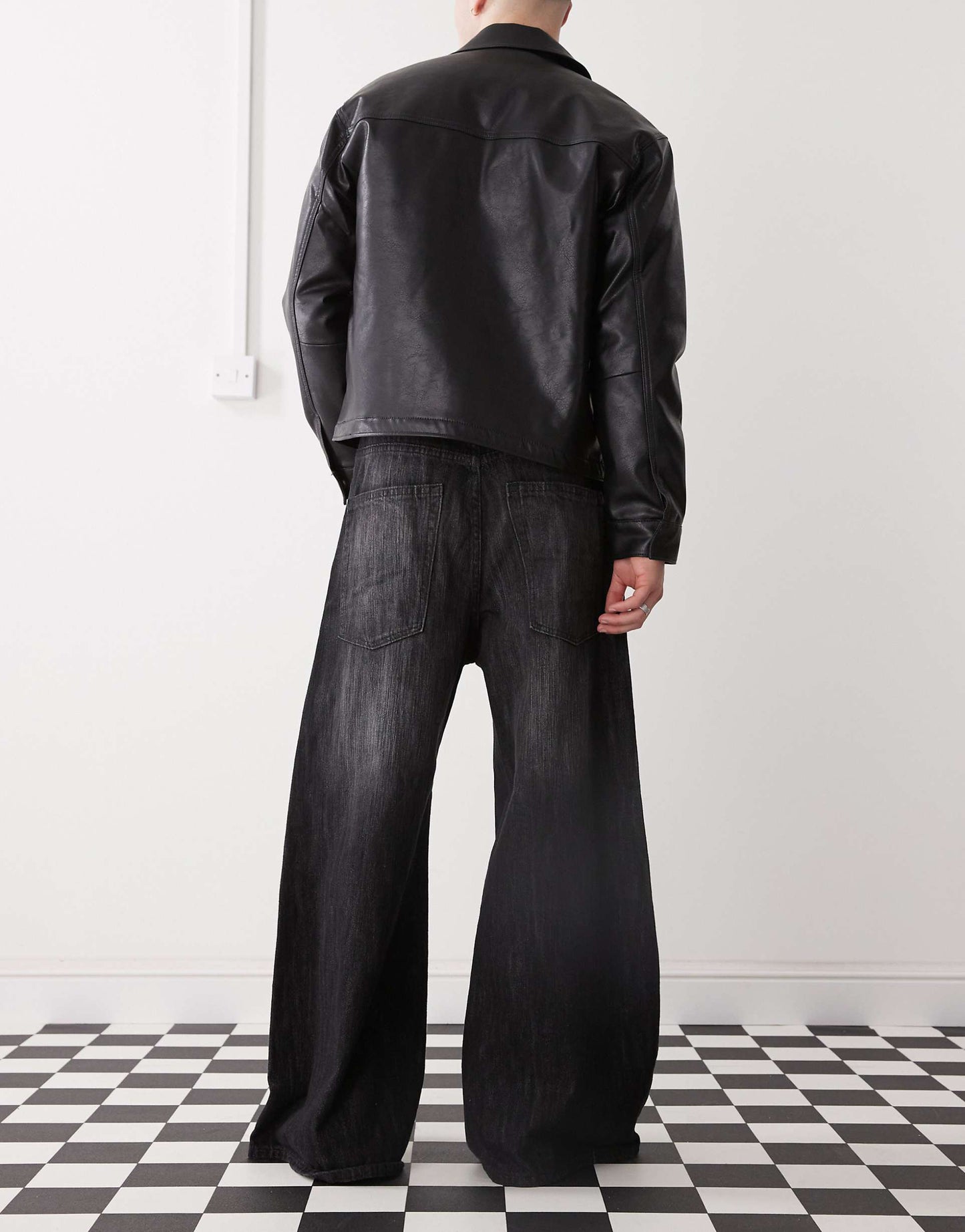 Rad Super Wide Leg Skater Jeans