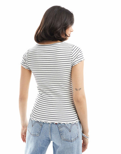 Stripe Babylock T-Shirt