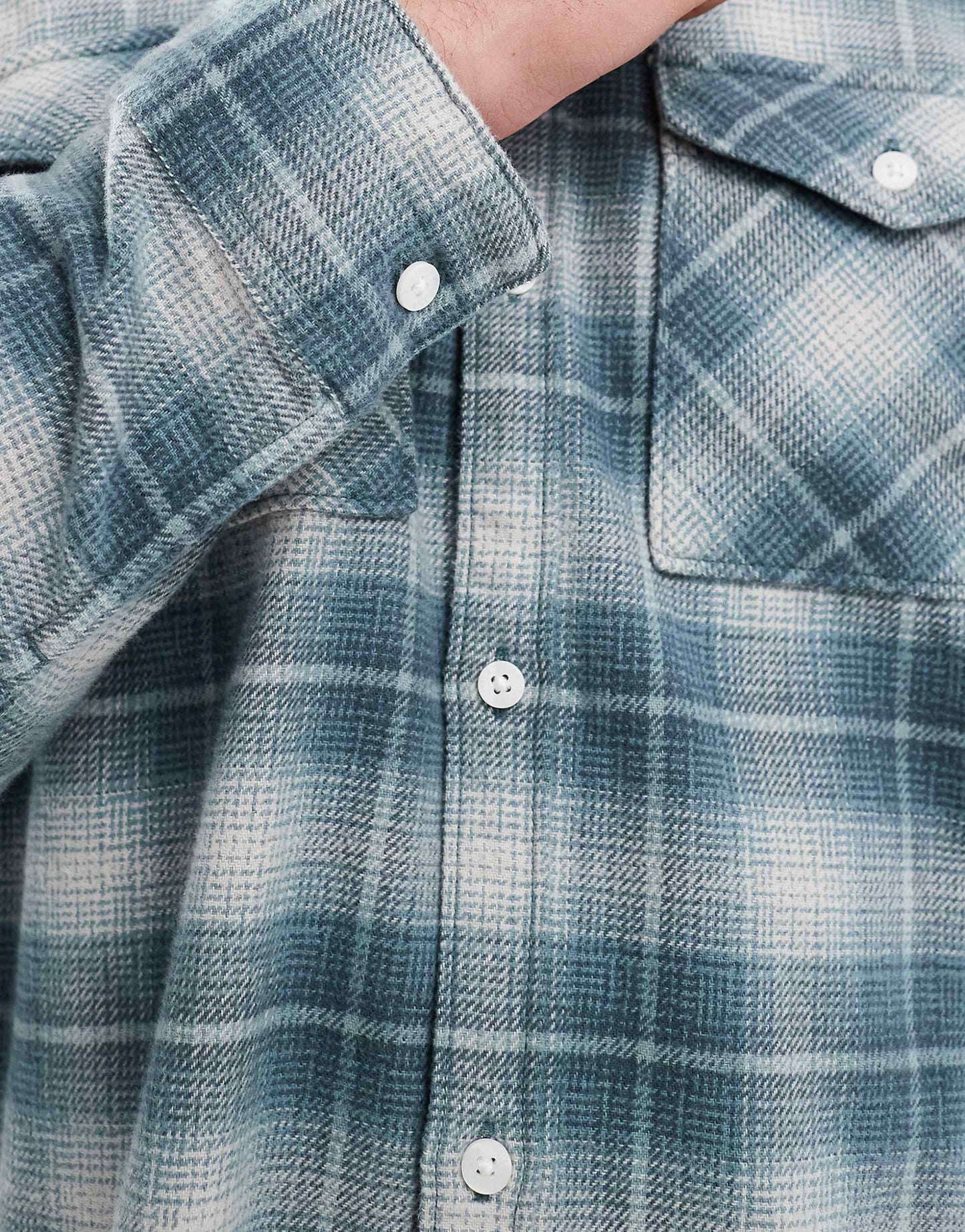 Boxy Western Flannel Shirt