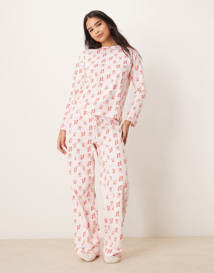 Long Sleeve Top & Trouser Pyjama Set