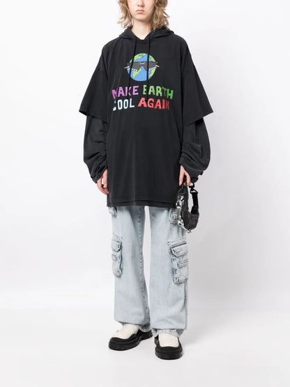 Cool Earth Cotton Hoodie