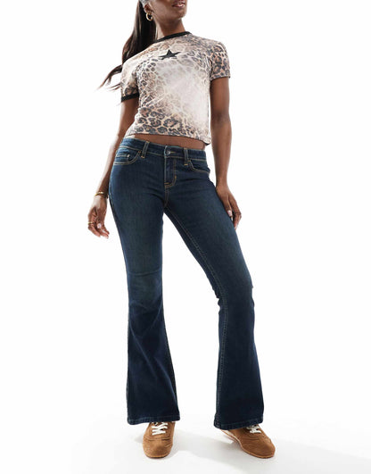 Low Rise Flare Jean