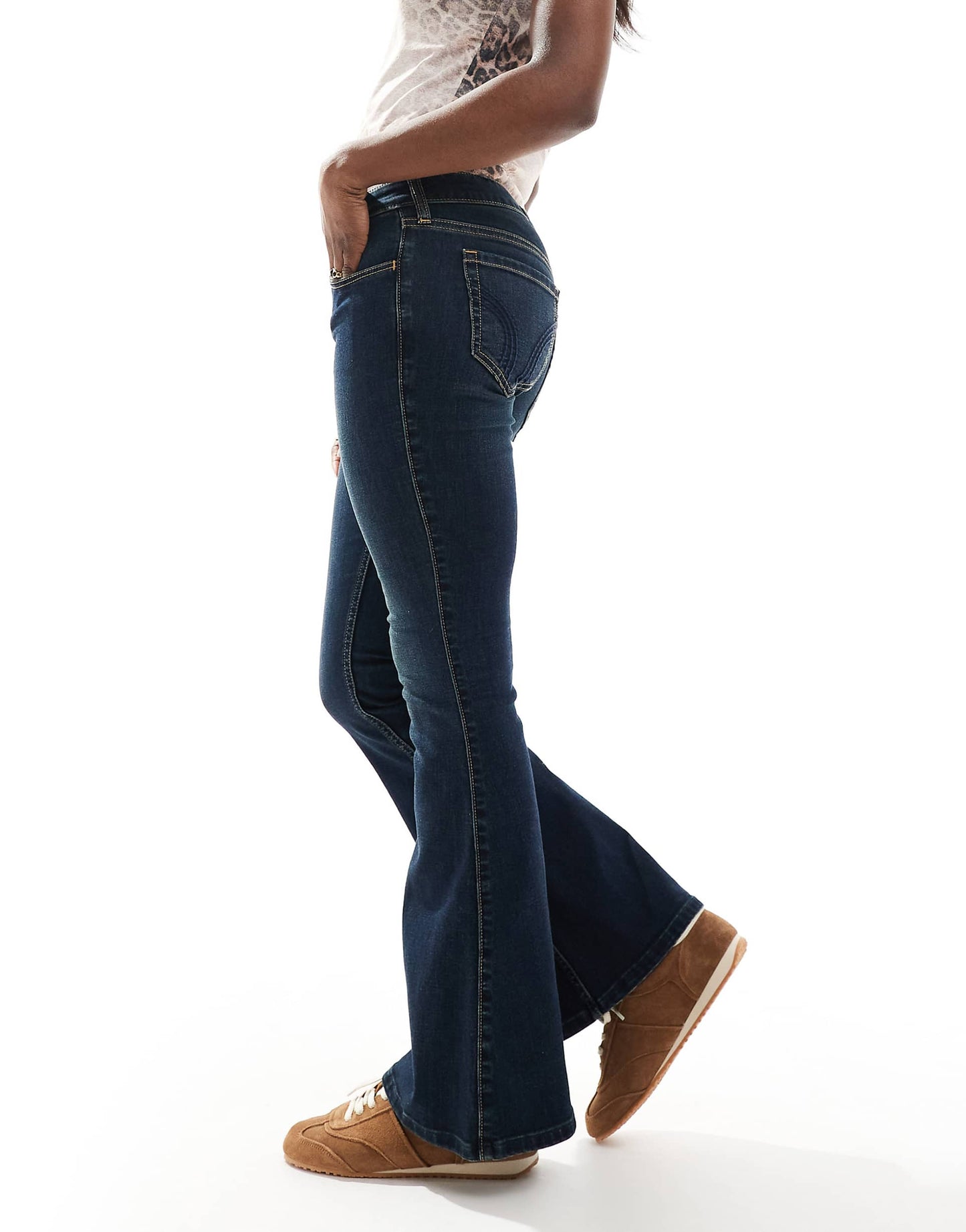 Low Rise Flare Jean