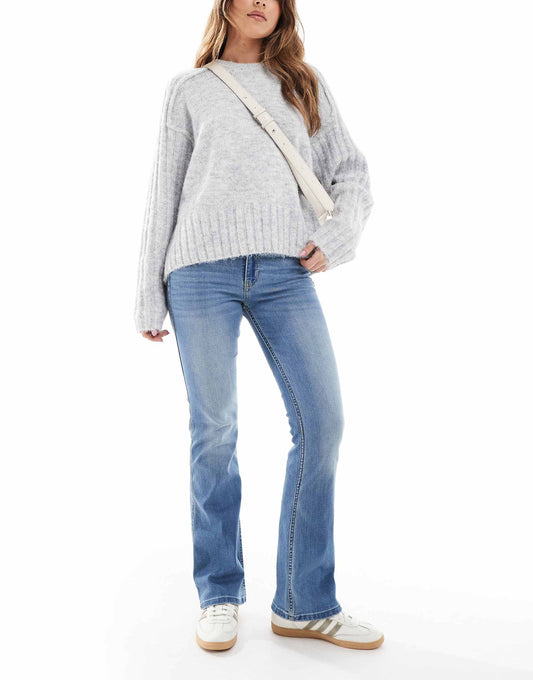 Mid Rise Bootcut Jean