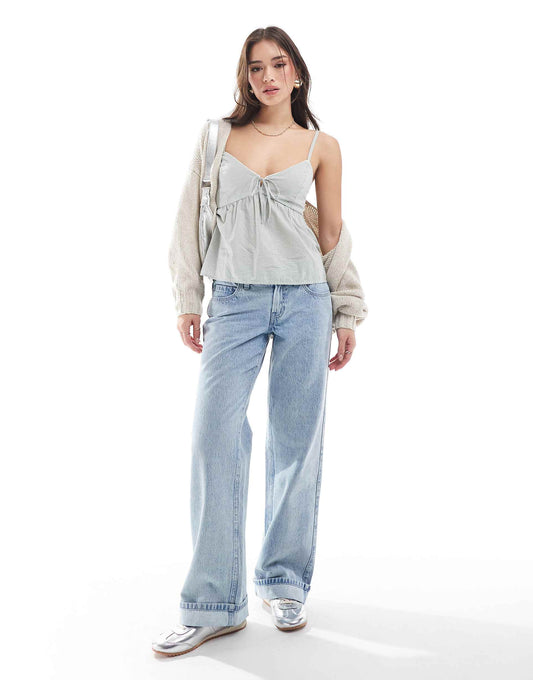 Low Rise Baggy Jean