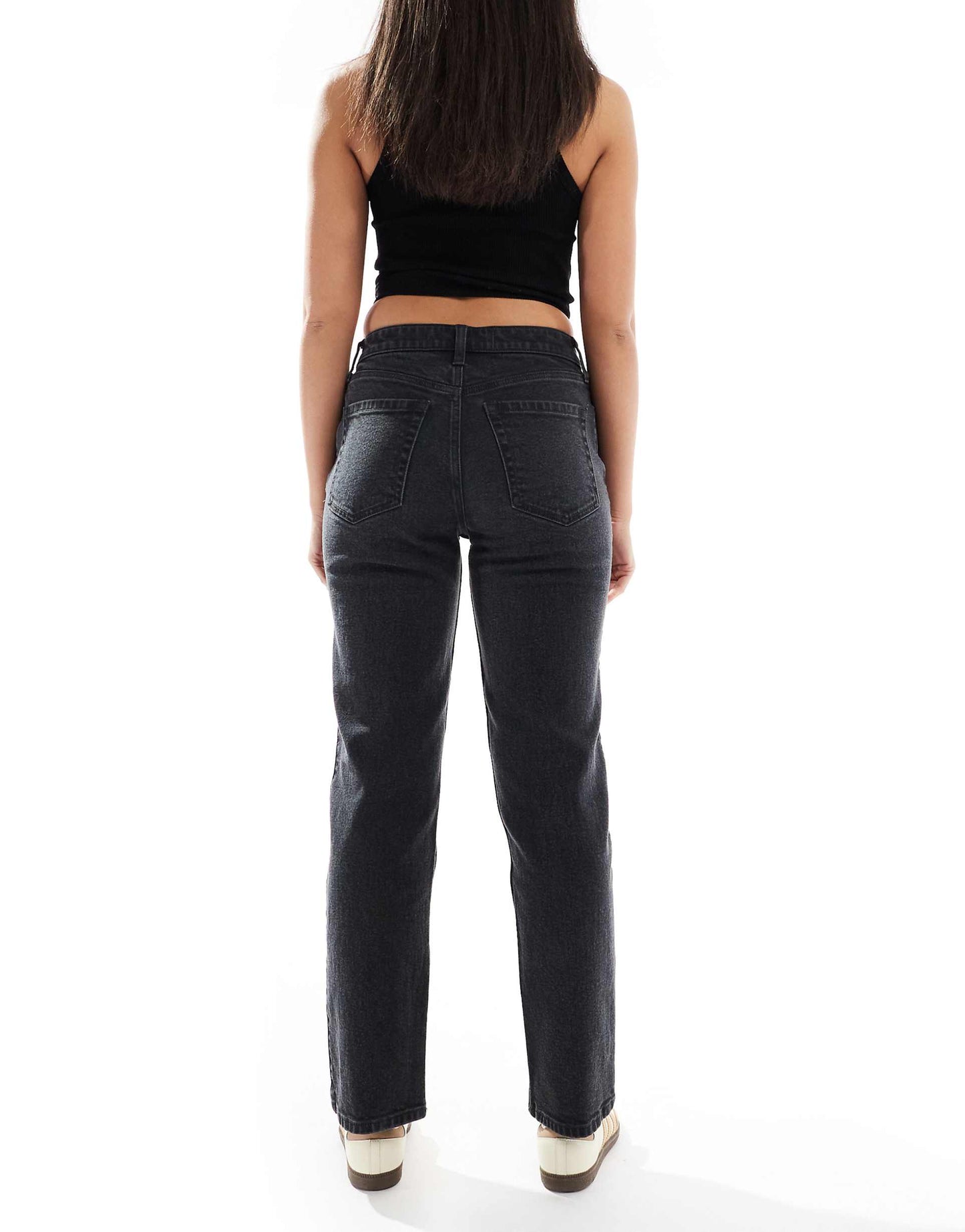 High Rise Loose Leg Jean