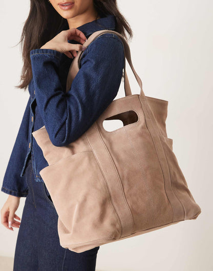 Caravan Suede Tote