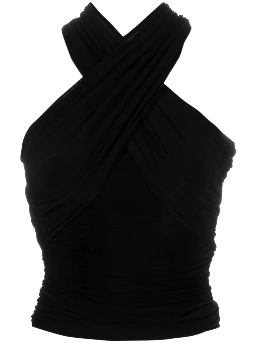 Halterneck Ruched Top