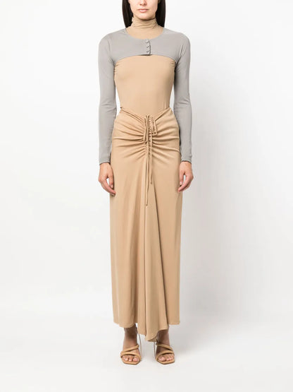 Long-Sleeve Cropped Top