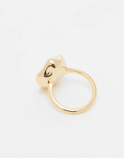 Claw Set Pearl Ring