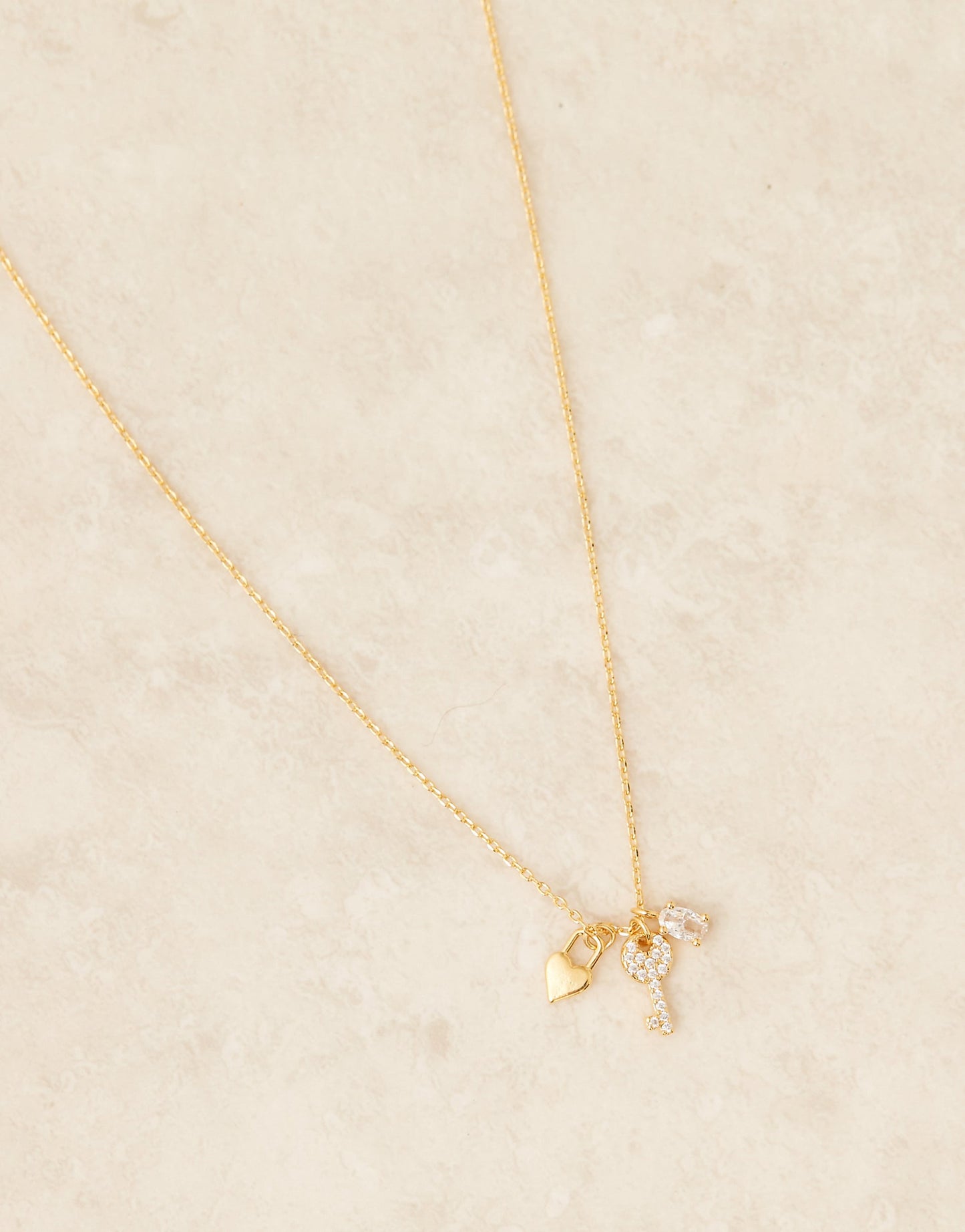 Charm Cluster Necklace