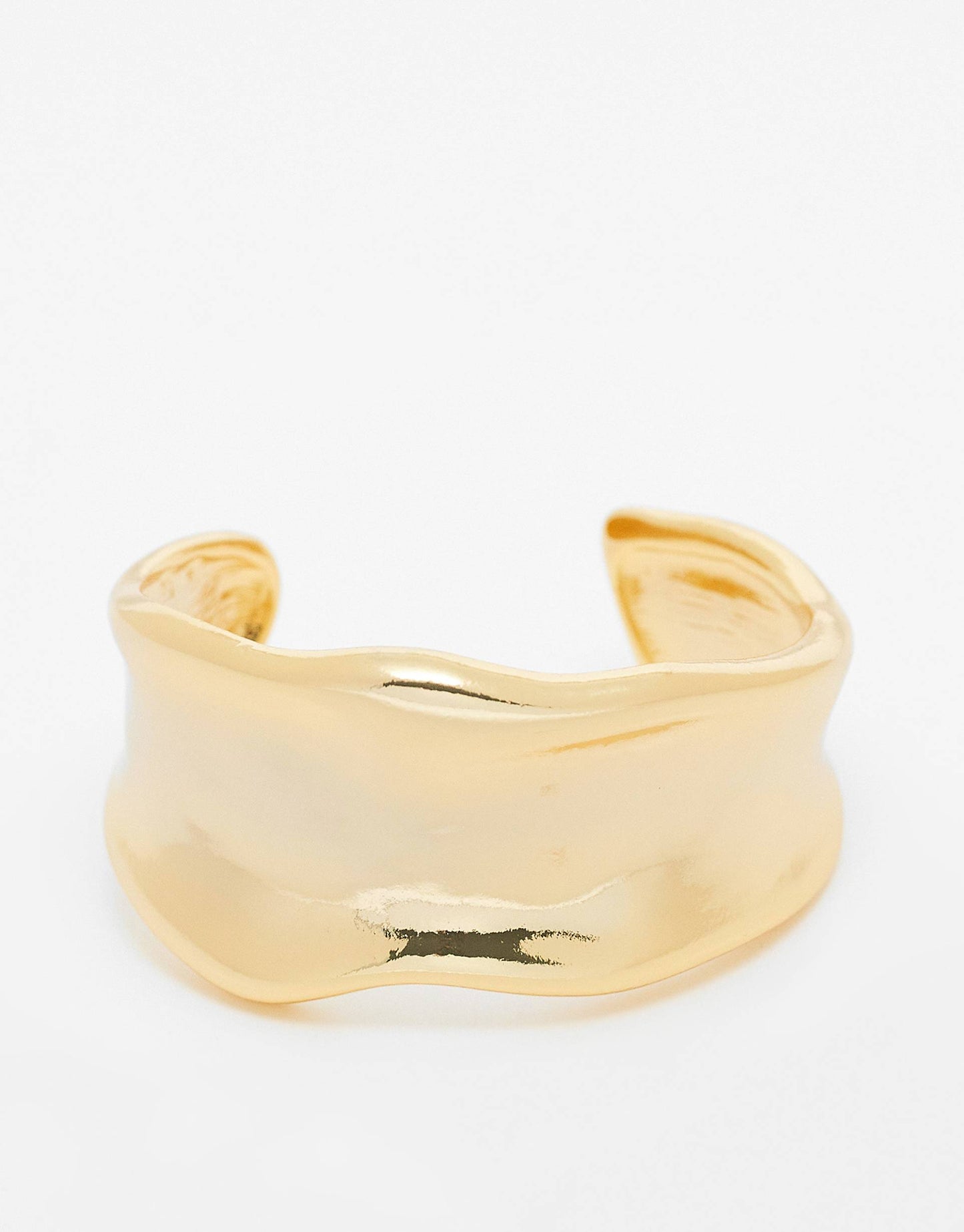 Statement Molten Metal Cuff