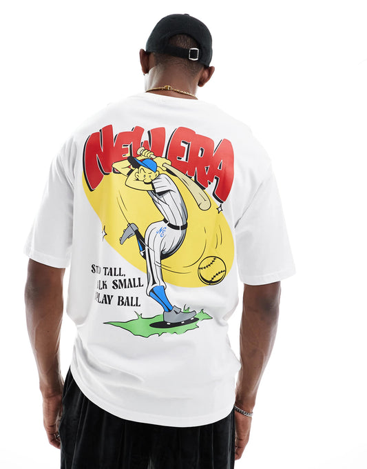 Baseball Graphic Back T-Shirt
