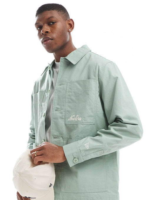 Logo Detail Shacket