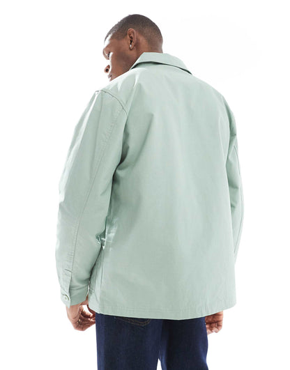 Logo Detail Shacket