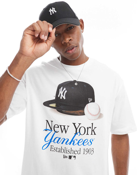Ny Yankees Motif T-Shirt