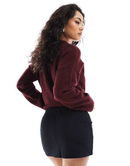 High Rise Aline Mini Skort