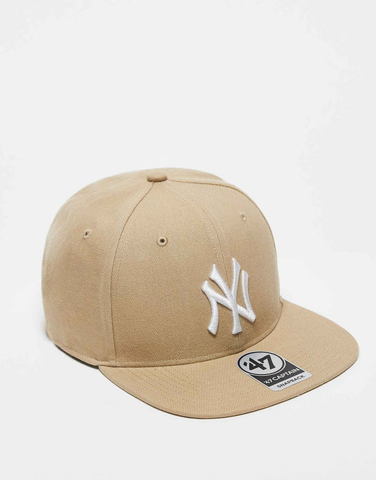 Ny Yankees Straight Peak Fitted Cap