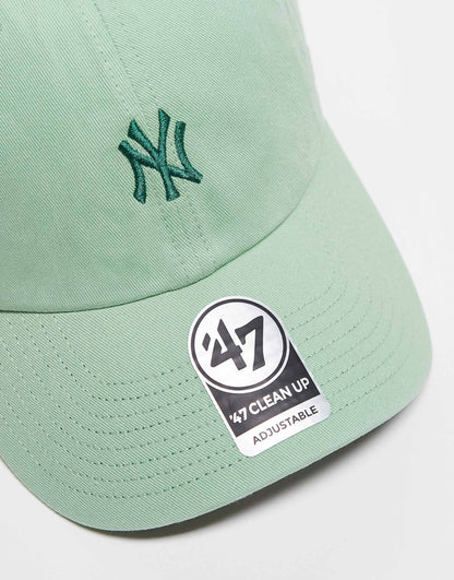 Mini Ny Yankees Washed Clean Up Cap