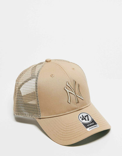 Ny Yankees Contrast Clean Up Trucker Cap