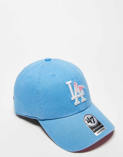 Los Angeles Dodgers Clean Up Cap With Contrast Embroidery