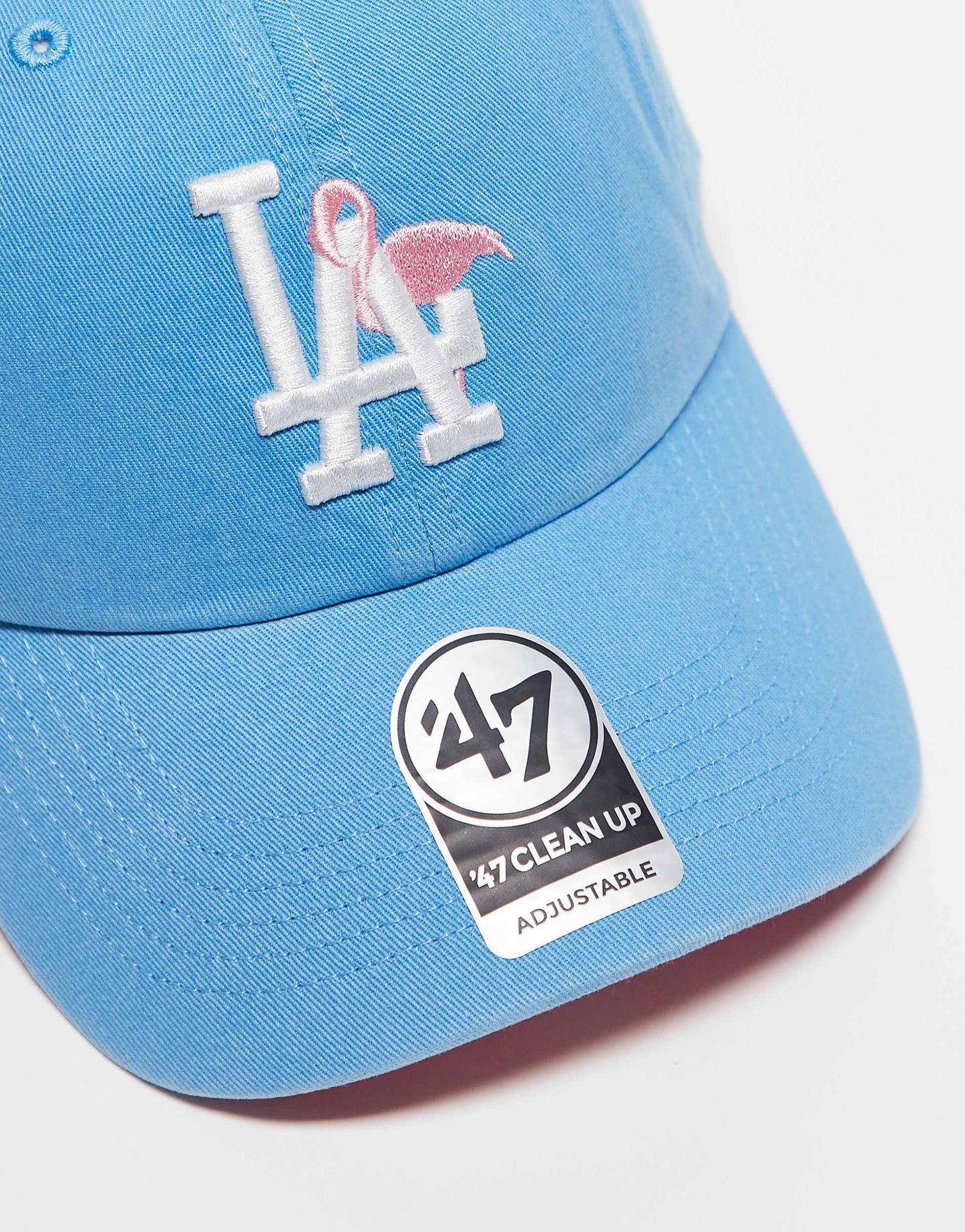 Los Angeles Dodgers Clean Up Cap With Contrast Embroidery