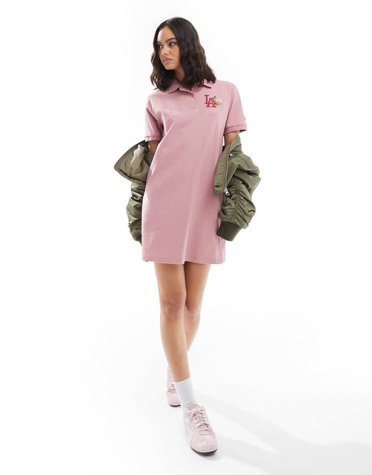 La Dodgers Polo T-Shirt Dress