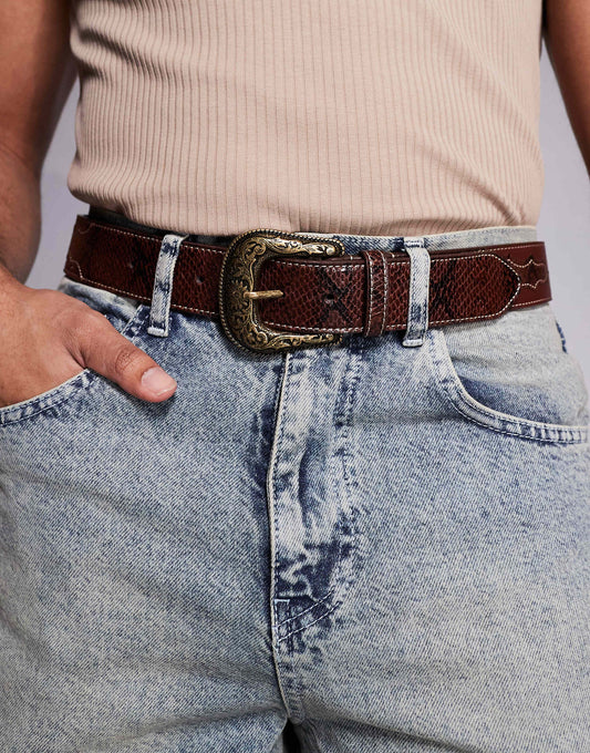 Western Cowboy Belt