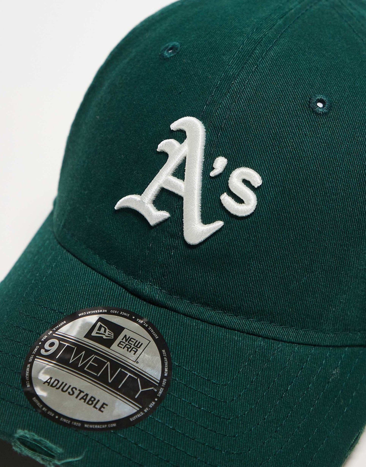 Oakland Athletics 9Twenty Unstructured Distressed Cap