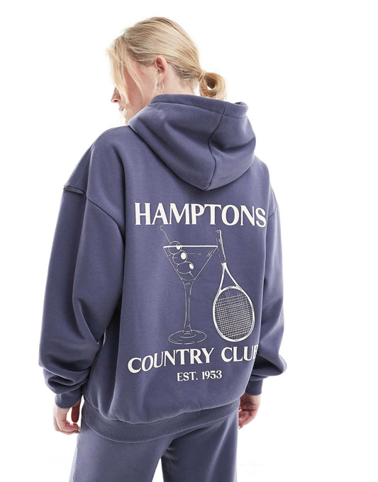 Hampton Back Graphic Hoodie