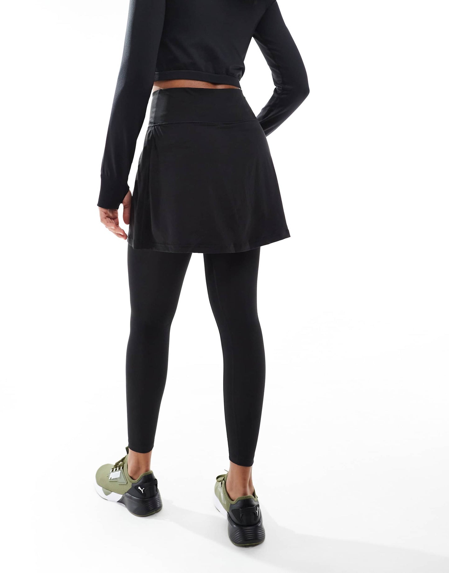 Modest 2-In-1 Running Tights