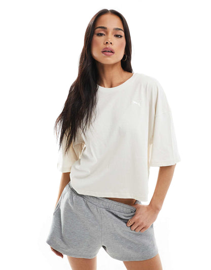 Wardrobe Ess Oversized Short T-Shirt