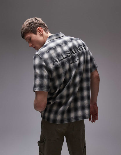 Underground Short Sleeve Shirt With Back Print