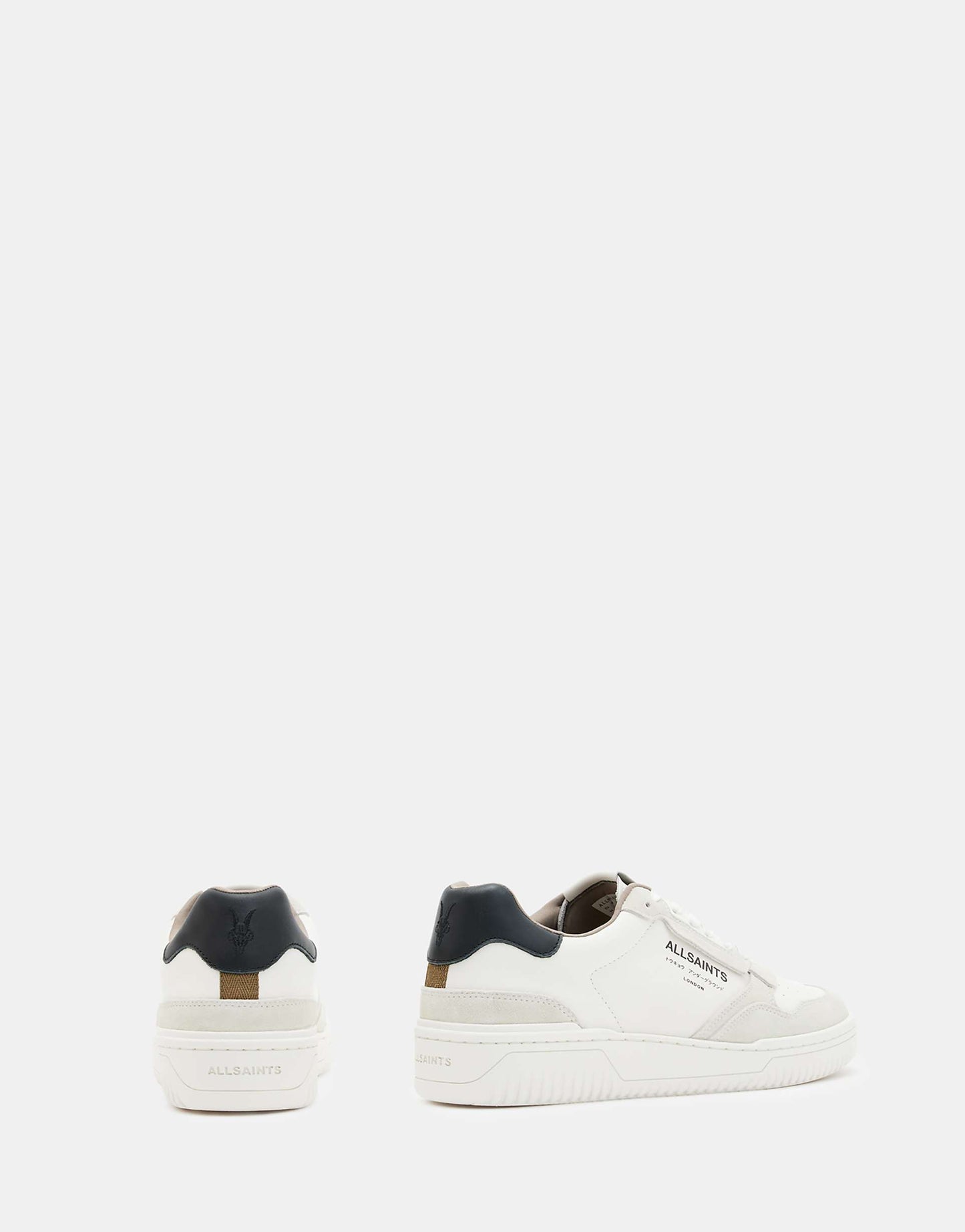 Regan Leather Low Top Trainers