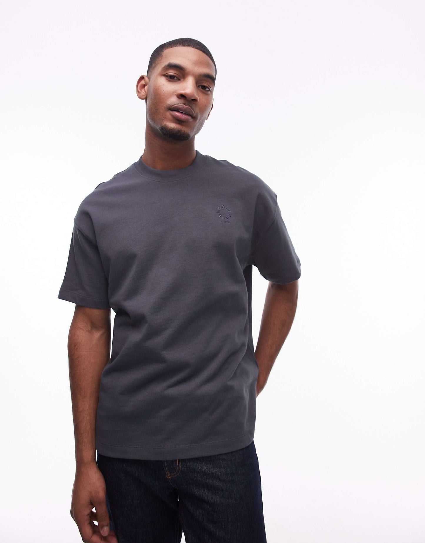 Haven Small Embroidered Chest Logo T-Shirt