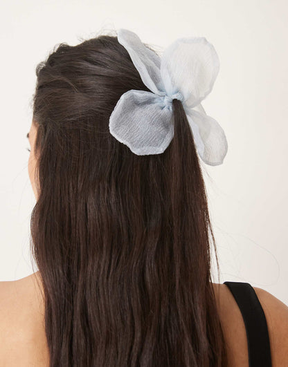 Buttercup Floral Hair Scrunchie