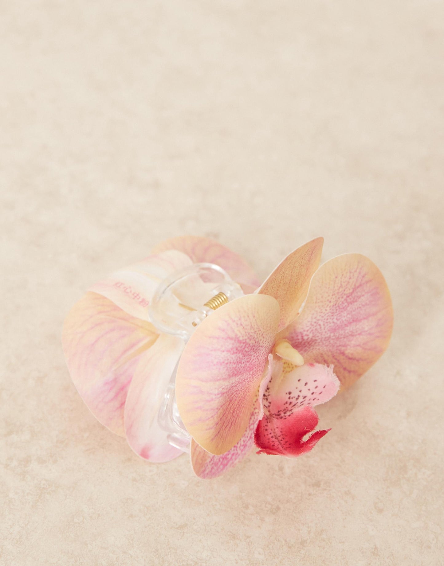 Orchid Flower Hair Clip