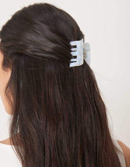 Fir Marble Mini Hair Claw