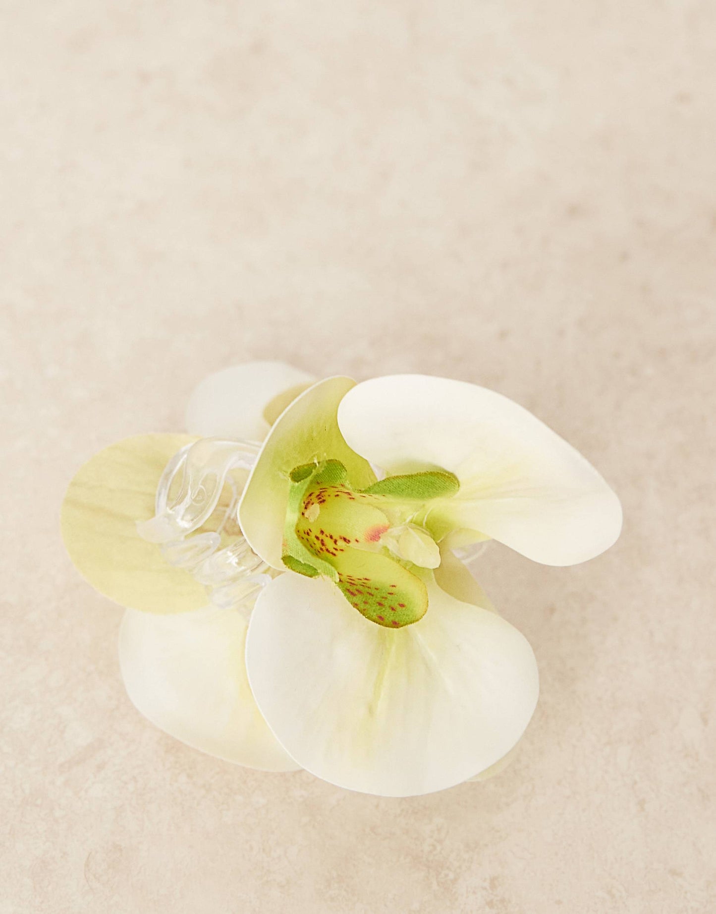 Orchid Flower Hair Clip