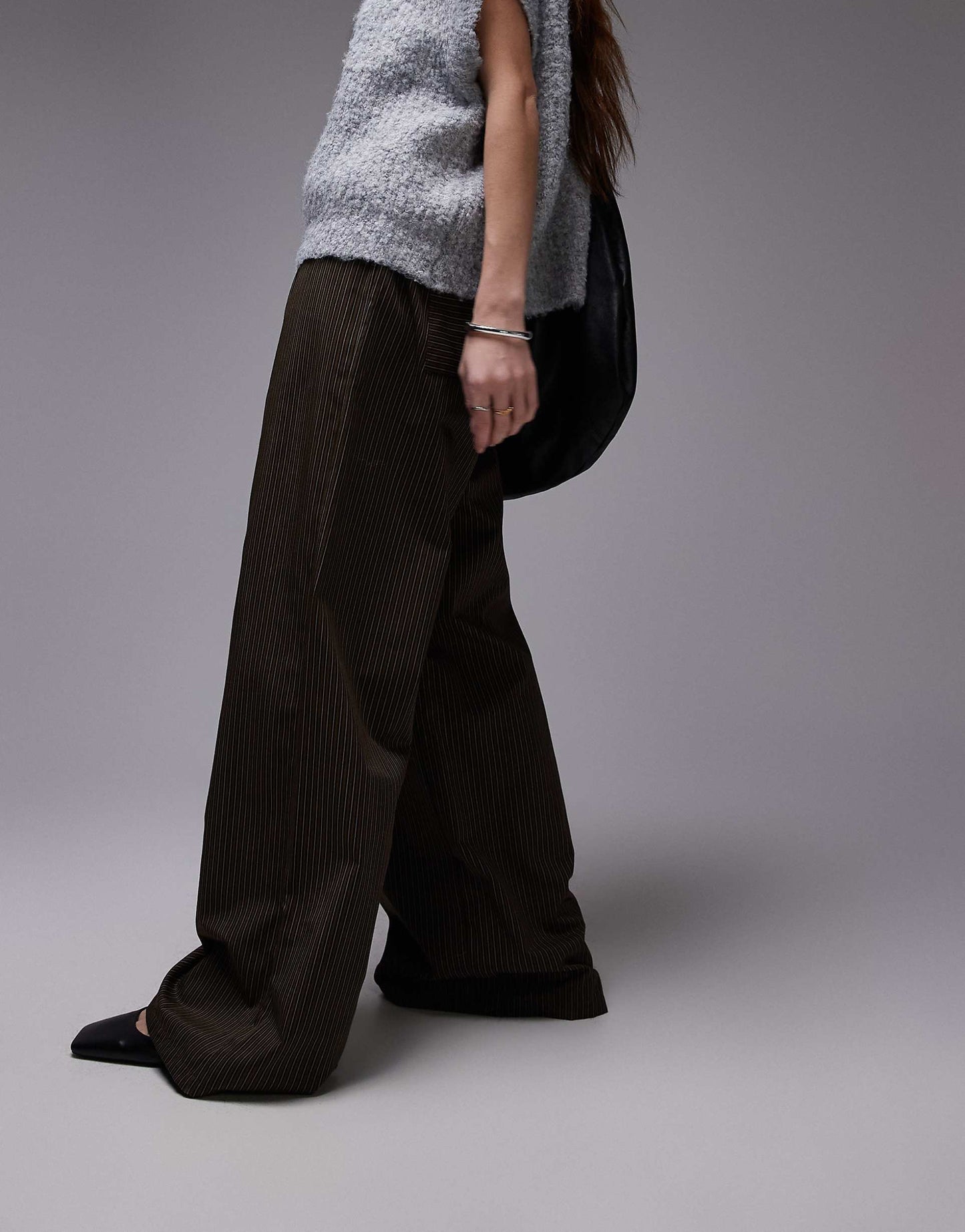 Drawstring Waist Relaxed Trouser