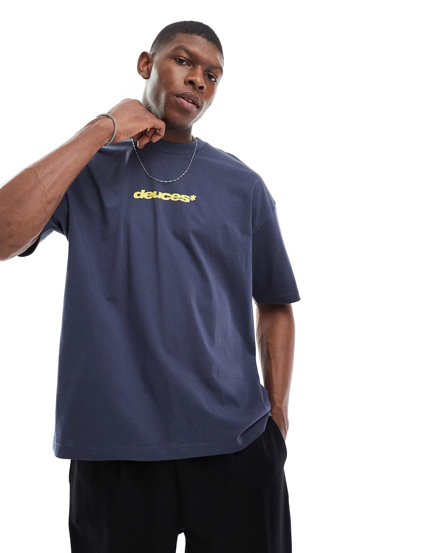 Oversized T-Shirt With Sports Graphic