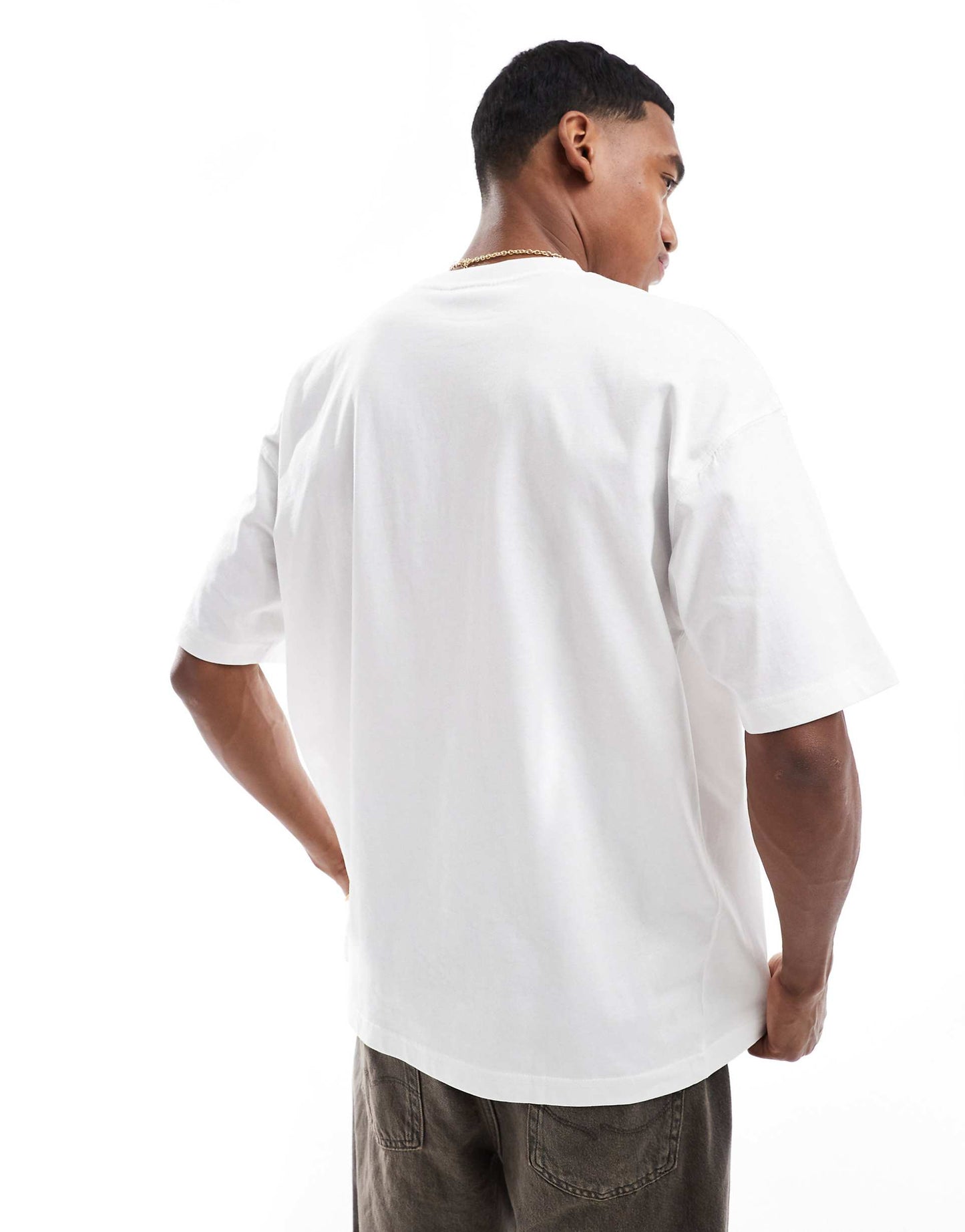 Oversized T-Shirt With Street Car Graphic